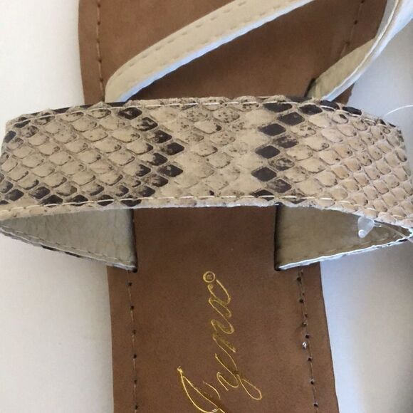 NWT Jynx snake skin sandals boutique buy - Picture 2 of 4